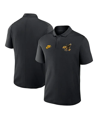 Nike Men's Black Iowa Hawkeyes Primetime Victory Legacy Vault Logo Performance Polo Shirt