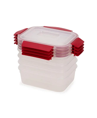 Joseph Joseph Nest Lock 8-Piece Rectangular Food Storage Container Set