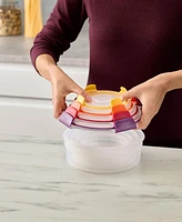 Joseph Joseph Nest Lock 8-Piece Round Food Storage Container Set