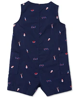 Carter's Baby Boys 4th of July Button-Down Romper