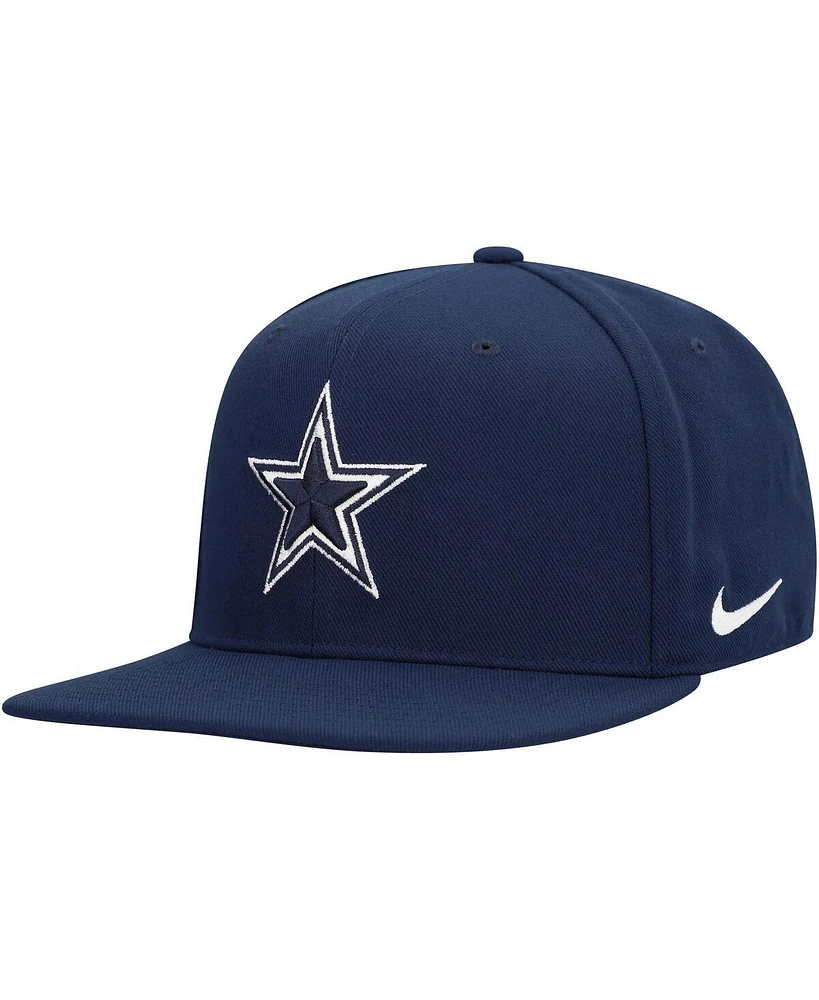 Nike Men's Navy Dallas Cowboys Pro Square Bill Snapback Hat