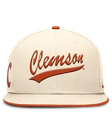 Nike Men's Natural Clemson Tigers Primetime True Performance Fitted Hat