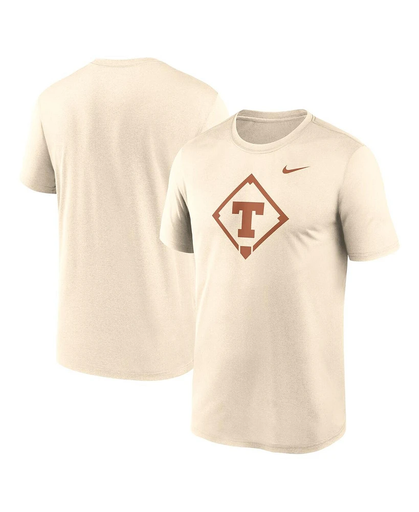 Nike Men's Cream Texas Longhorns Legend Baseball Icon Performance T-Shirt