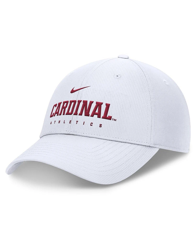 Nike Men's White Stanford Cardinal 2024/25 On-Field Club Performance Adjustable Hat