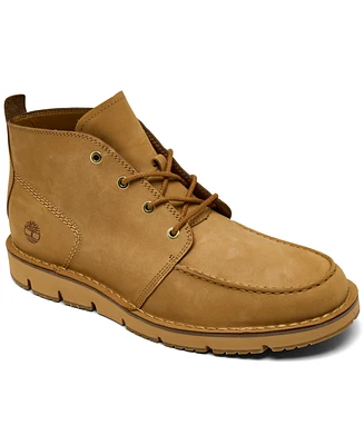 Timberland Men's Westmore Nubuck Moc-Toe Chukka Boots from Finish Line