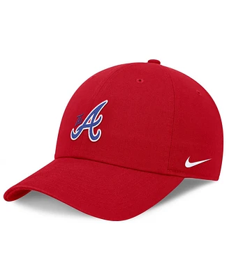 Nike Men's Red Atlanta Braves Club Adjustable Hat