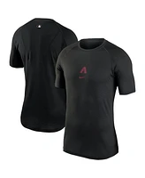 Nike Men's Black Arizona Diamondbacks Authentic Collection Performance Raglan T-Shirt