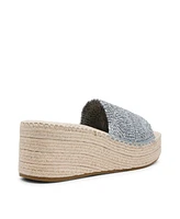 Anne Klein Women's Cruz Platform Espadrille Wedge Sandals