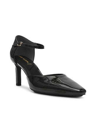 Anne Klein Women's Rosalind Ankle Buckle Strap Pumps