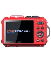 Kodak Pixpro WPZ2 16MP Full Hd Waterproof Rugged Digital Camera, Red