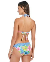 Bleu By Rod Beattie Womens Lets Get Away Triangle Bikini Top Side Tie Hipster Bikini Bottoms