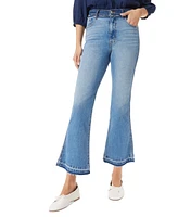 Sam Edelman Women's Mid-Rise Kick Flare Jeans