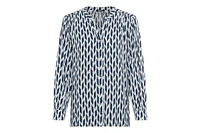 Olsen Women's Geo Print Tunic Shirt