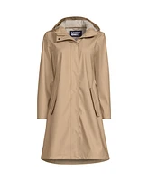 Lands' End Women's Squall Waterproof Rain Slicker Coat