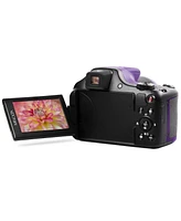 Minolta MN67Z 20MP Full Hd Wi-Fi Bridge Camera with 67x Optical Zoom, Purple