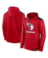 Nike Men's Red Cleveland Guardians Authentic Collection Performance Pullover Hoodie