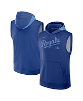 Nike Men's Royal Kansas City Royals Authentic Collection Performance Sleeveless Pullover Hoodie