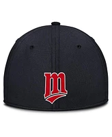 Nike Men's Navy/Red Minnesota Twins Rise Swoosh Performance Flex Hat