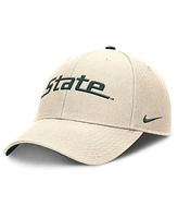 Nike Men's Natural Michigan State Spartans Primetime Rise Adjustable Hat