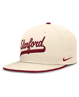 Nike Men's Natural Stanford Cardinal Primetime True Performance Fitted Hat