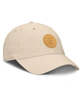 Fanatics Men's Tan Boston Bruins Front Office Canvas Adjustable Hat