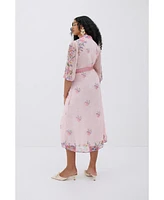 Raishma Studio Women's Pink Rose Dress