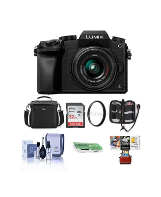 Panasonic Panasonic Lumix Dmc-G7 Mirrorless Camera with 14-42mm Lens, Black