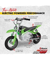 Razor MX400 Dirt Rocket 24V Electric Motocross Motorcycle Dirt Bike, Green