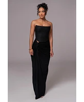 Jluxlabel Women's Fenix Reversible Linen Corset