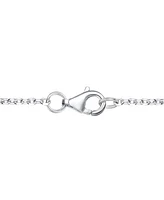 Diamond Two-Row Necklace (1/3 ct. t.w.) in Sterling Silver
