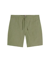 Ben Sherman Men's Linen Cotton Drawcord Short