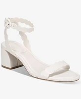 On 34th Women's Pathina Scalloped Block Heel Sandals