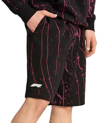 Puma x F1 Men's Splatter Paint Logo Shorts