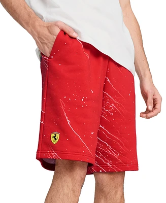 Puma x Ferrari Men's Race Color Logo Shorts