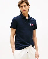 Tommy Hilfiger Men's Flag Regular Fit Polo Shirt