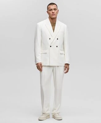 Mode Of One Mens Relaxed Fit Double Breasted Blazer Suit Pants Exclusively At Macys