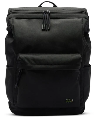 Lacoste Men's Rectangle Logo Backpack
