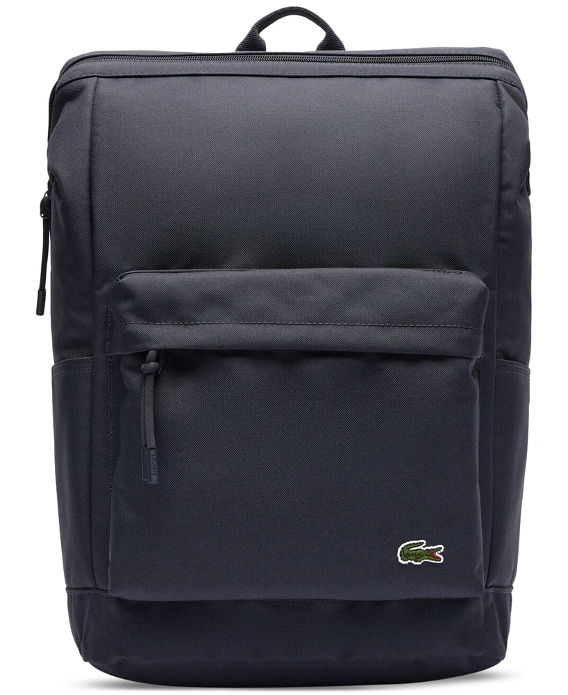 Lacoste Men's Rectangle Logo Backpack