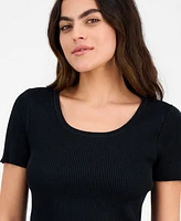 And Now This Petite Short-Sleeve Sweater, Exclusively at Macy's