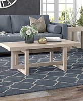 Hudson & Canal 47" Breslow Wide Rectangular Coffee Table
