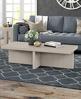 Hudson & Canal 54" Elna Wide Rectangular Coffee Table