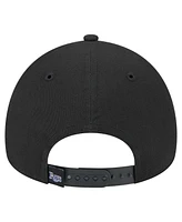 New Era Men's Black Tampa Bay Rays 9FORTY A-Frame Adjustable Hat