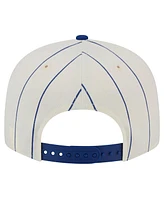 New Era Men's White Montreal Expos Jersey Pinstripe 9FIFTY Snapback Hat
