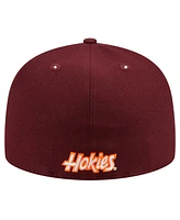 New Era Men's Maroon Virginia Tech Hokies 59FIFTY Fitted Hat