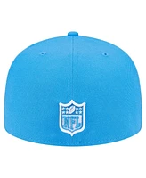 New Era Men's Powder Blue Los Angeles Chargers Checkered 59FIFTY Fitted Hat