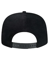 New Era Men's Black Miami Dolphins City Originals Corduroy Skipper Golfer Snapback Hat