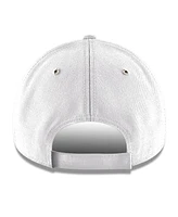New Era Men's White Seattle Storm Primary Logo 9FORTY Adjustable Hat