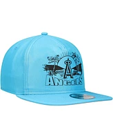 New Era Men's Blue Los Angeles Angels Neon Golfer Snapback Hat
