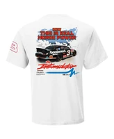 Checkered Flag Sports Men's White Dale Earnhardt Cowboys Engines T-Shirt