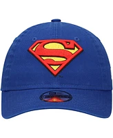 New Era Big Boys and Girls Blue Superman 9TWENTY Adjustable Hat